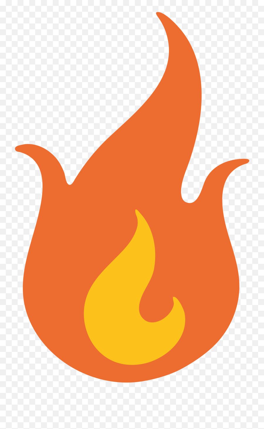 Emoji U1f525 - Fire Emoji Png,Fire Emoji Transparent