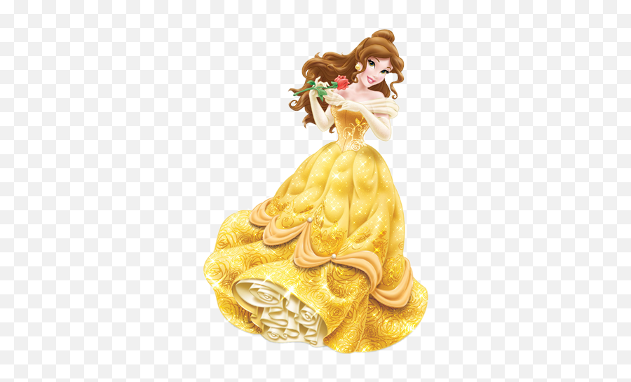 Princess Belle Transparent Clipart Png Image Pngimagespics - Belle Disney Emoji,Belle Clipart