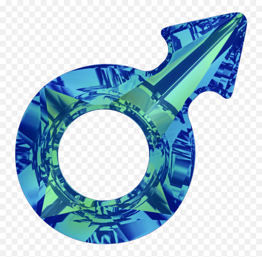 Swarovski 4878 Fancy Stones Bermuda Blue 30x19mm - Male Symbol Rhinestones Emoji,Male Symbol Png