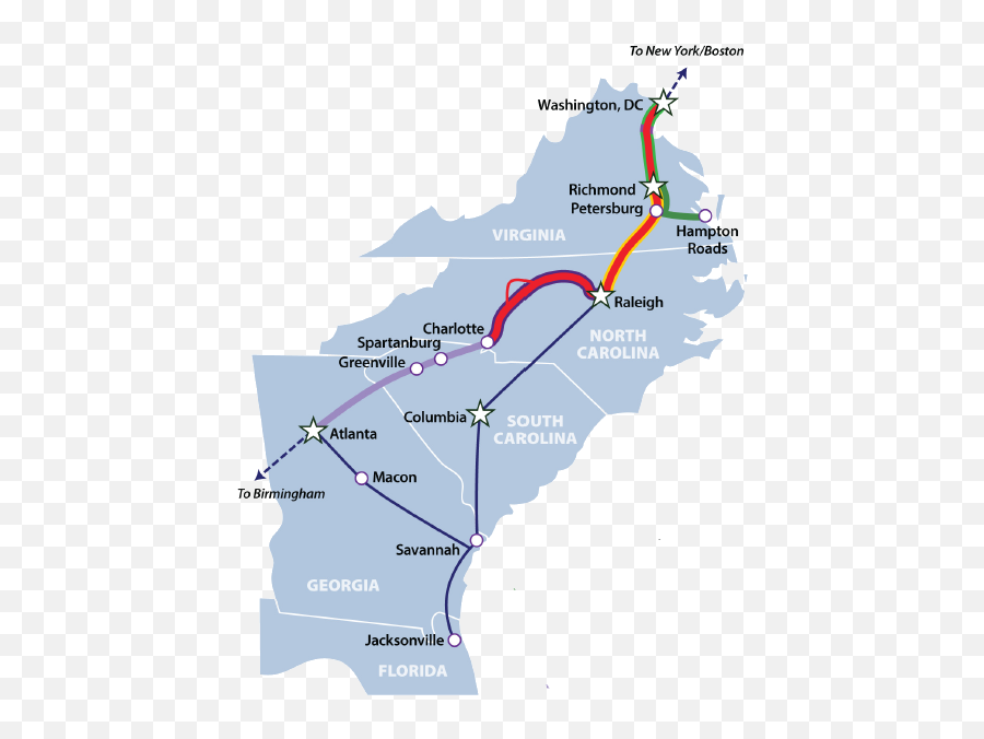 High - Speed Rail In Virginia Virginia High Speed Rail Emoji,Speed Lines Png