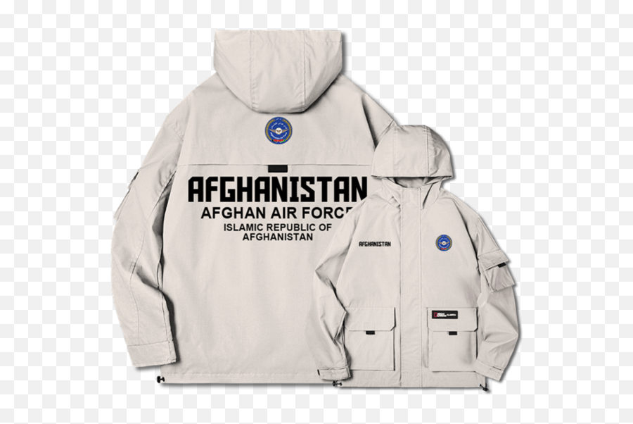 Afghanistan Afghan Afg Men Jacket Hooded Air Force Logo Army - Roscosmos Jacket Emoji,Logo Jackets