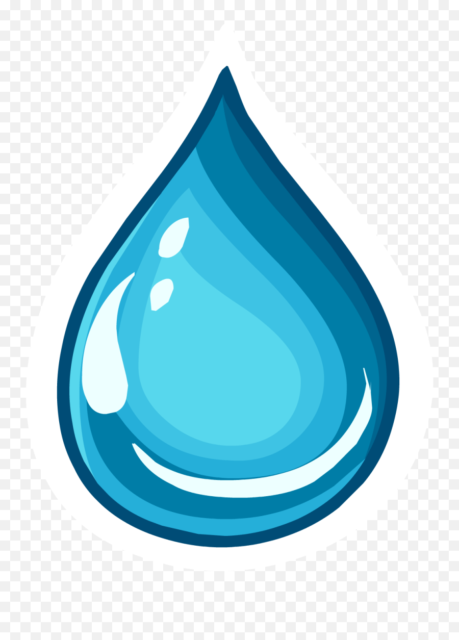 Club Penguin Drinking Water Clip Art - Transparent Water Icon Png Emoji,Drinking Water Clipart
