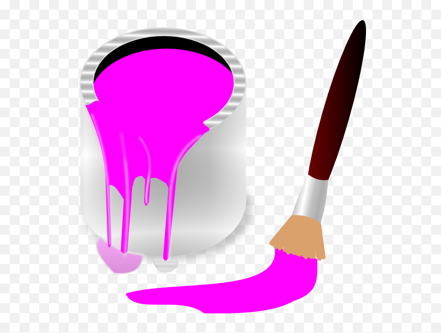 Clip Art Paint Splatter - Pink Paint Clipart Emoji,Paint Clipart