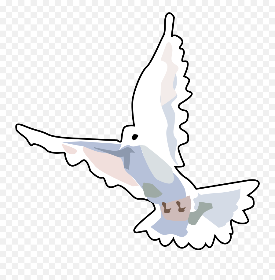 Flying Dove Art Emoji,Maundy Thursday Clipart