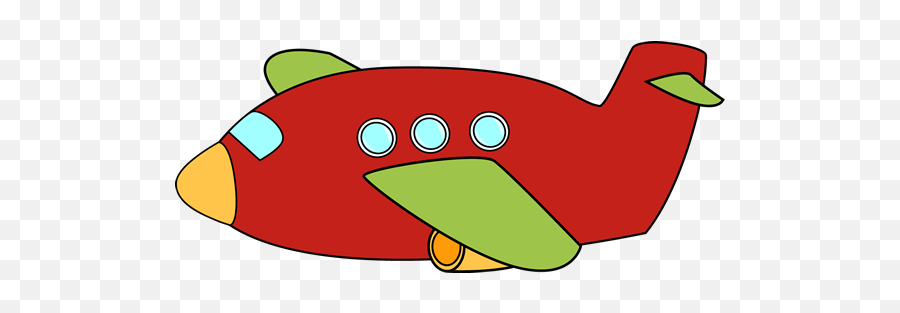 Red Airplane Clip Art - Airplane Clipart Cute Emoji,Airplane Clipart