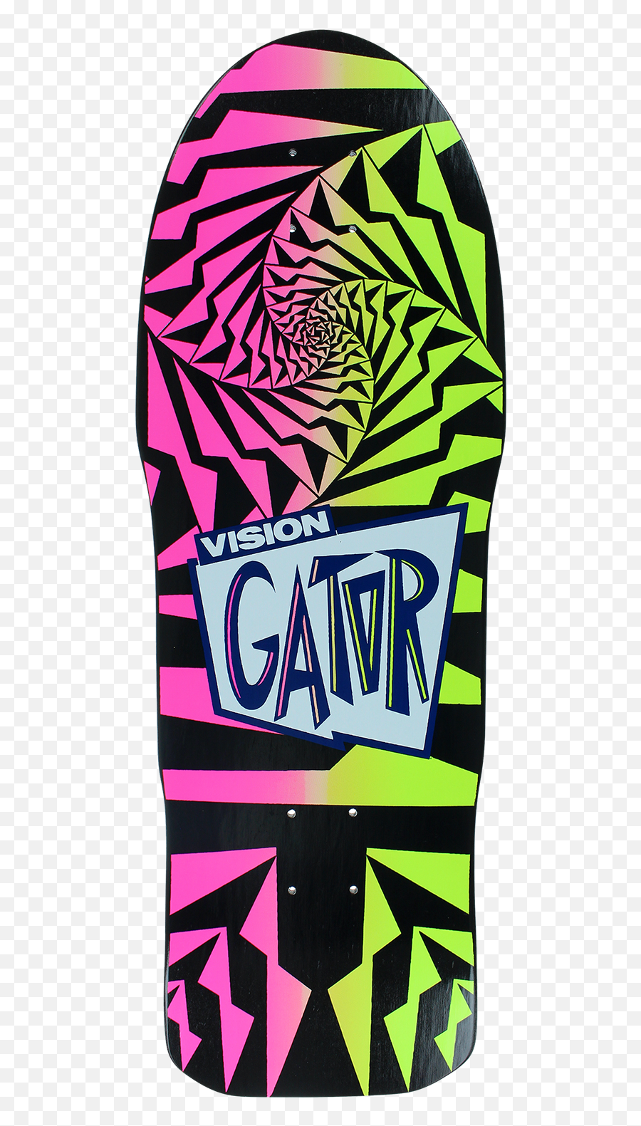 Vision Gator Ii Skateboard Deck - 1025x2975 Black Fade Pinkyellow Deck Only Emoji,Black Fade Transparent