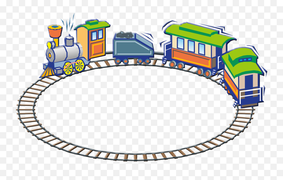 Track Clipart Toy Train Picture 2145170 Track Clipart Toy - Dot Emoji,Track Clipart