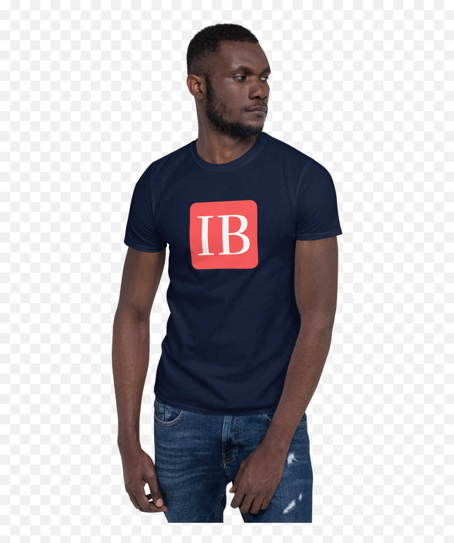 Menu0027s Ib Fashion Short Sleeve Branded Logo Shirt U2014 Ibexclusive Emoji,Ib Logo