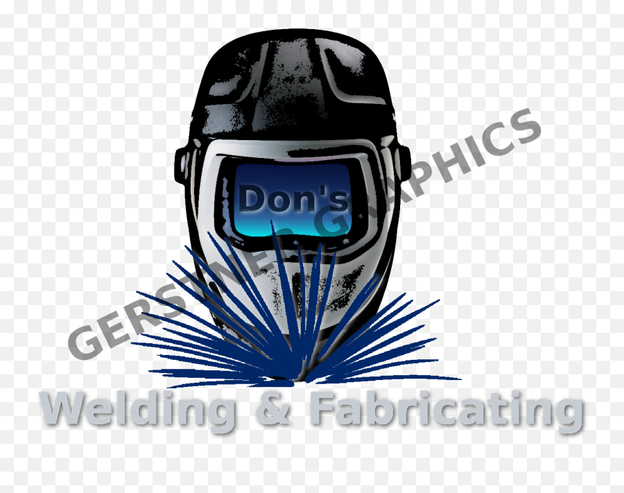 Welding Logo Design For Dons Welding - Welding Helmet Emoji,Welding Logo