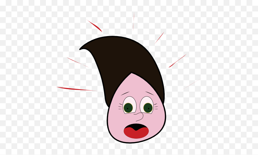 Scared Woman Clipart I2clipart - Royalty Free Public Fictional Character Emoji,Scared Clipart