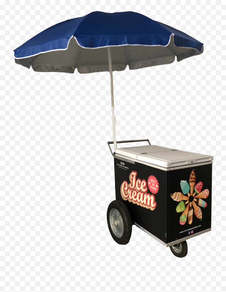 Ice Cream Cart Rental - Umbrella Transparent Cartoon Jingfm Ice Cream Cart Png Emoji,Ice Cream Sundae Clipart