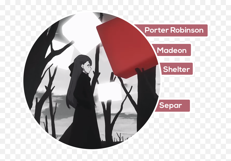 Shelter - Fictional Character Emoji,Porter Robinson Logo