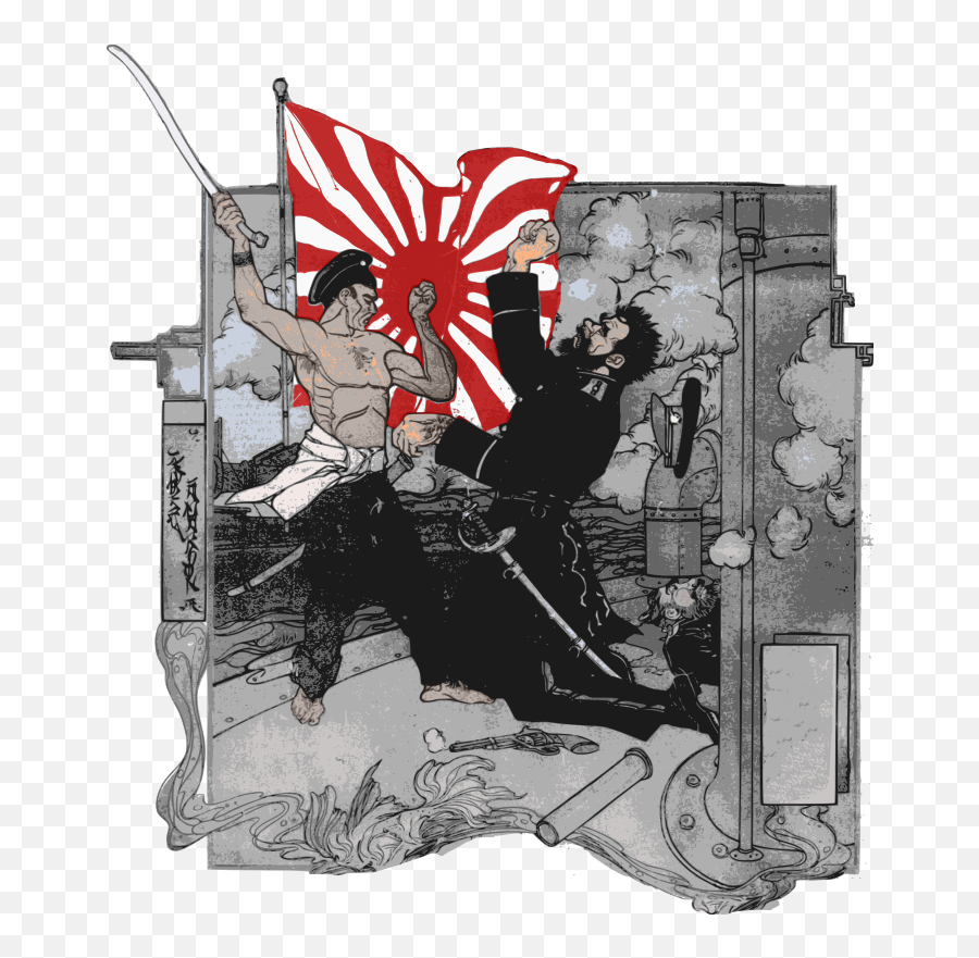 Russo - Japanese War Illustration Emoji,War Clipart