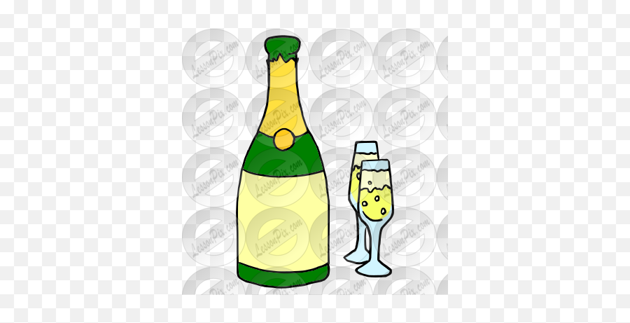 Champagne Picture For Classroom - Champagne Glass Emoji,Champagne Clipart
