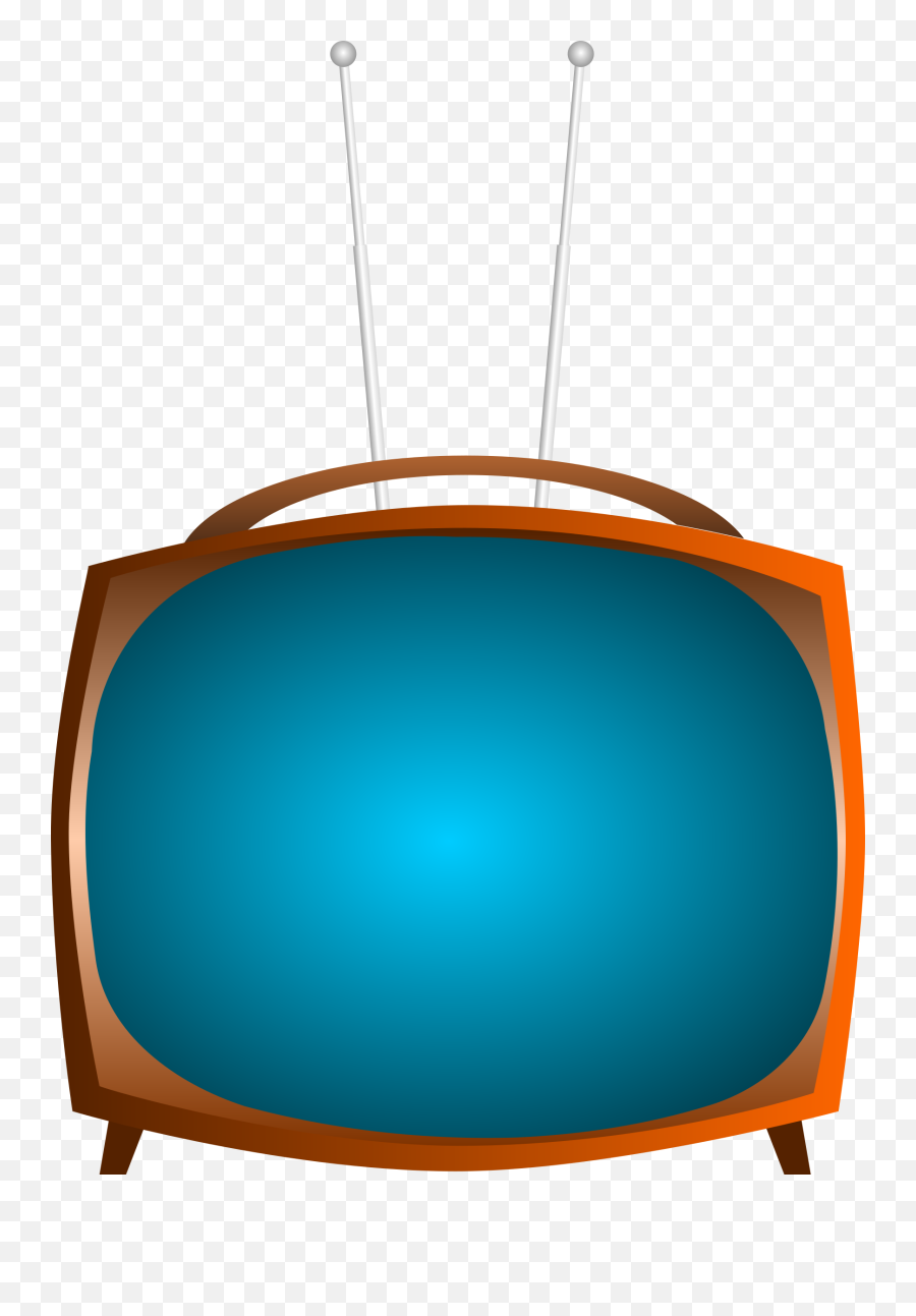 Free Clip Art Old - Television Set Emoji,Television Clipart