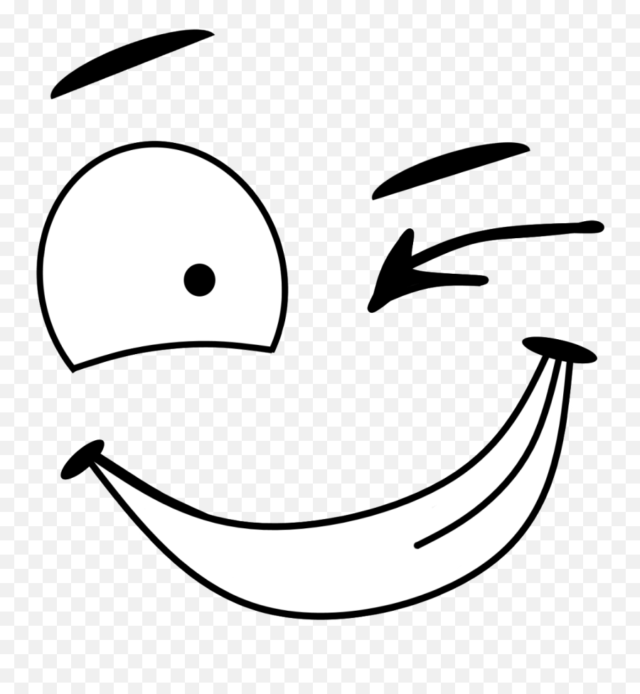 Outline Face Art Emoji Png File - Ssb,Smiley Face Png