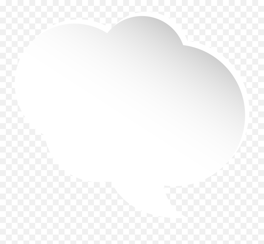 Download White Speech Bubble Png Download - White Bubble White Dialog Bubble Png Emoji,Bubble Png