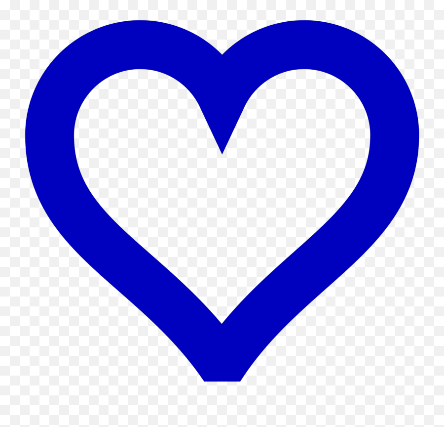 Blue Open Heart Png Transparent Png - Blue Heart Open Emoji,Open Heart Clipart