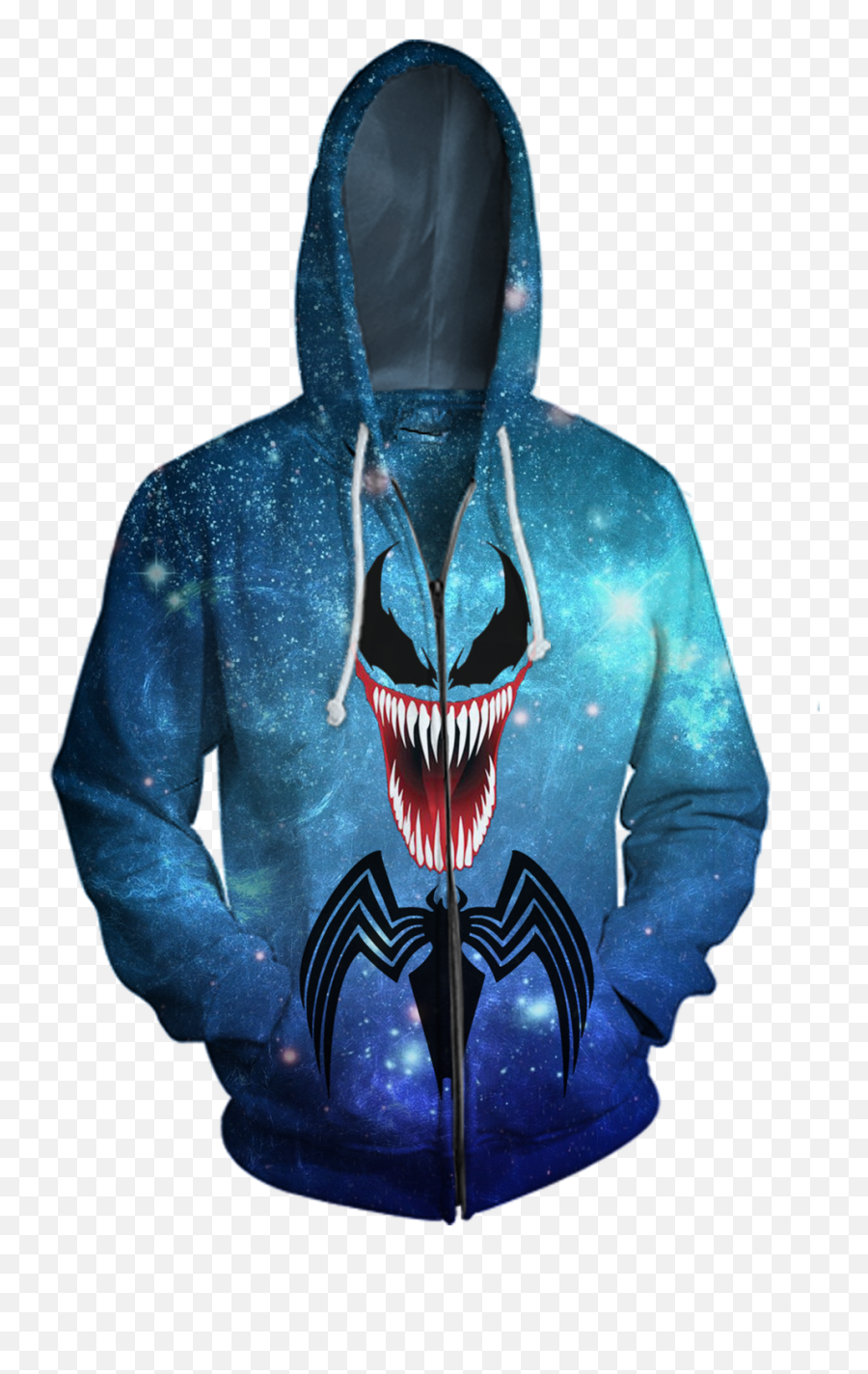 Venom Hoodie - Venom Zip Up Hoodie Venom Jacket Venom Hoodie Emoji,Venom Logo