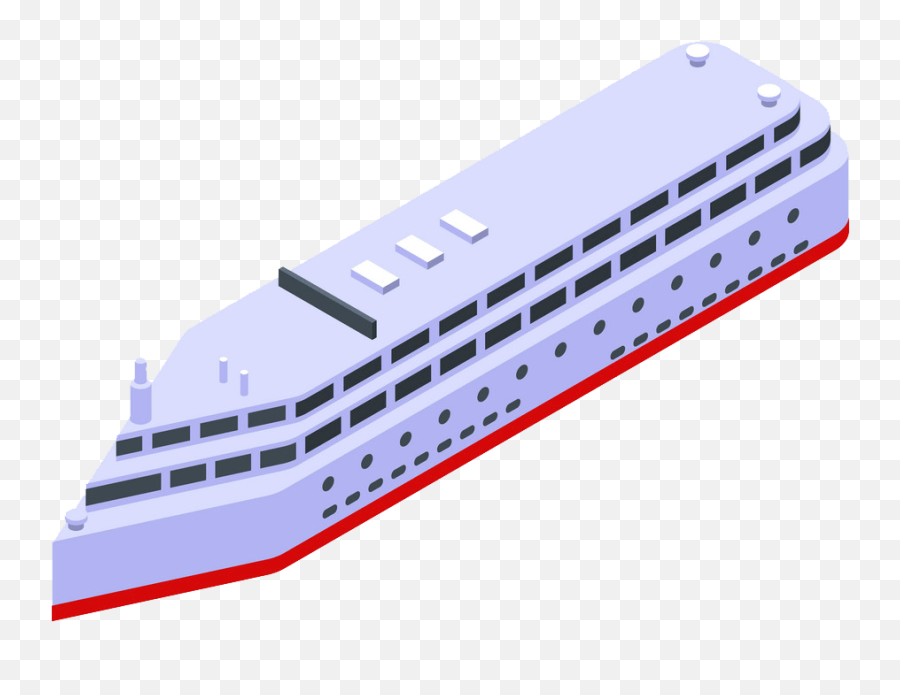 Cruise Ship Icon Isometric Style Png - Marine Architecture Emoji,Cruise Clipart