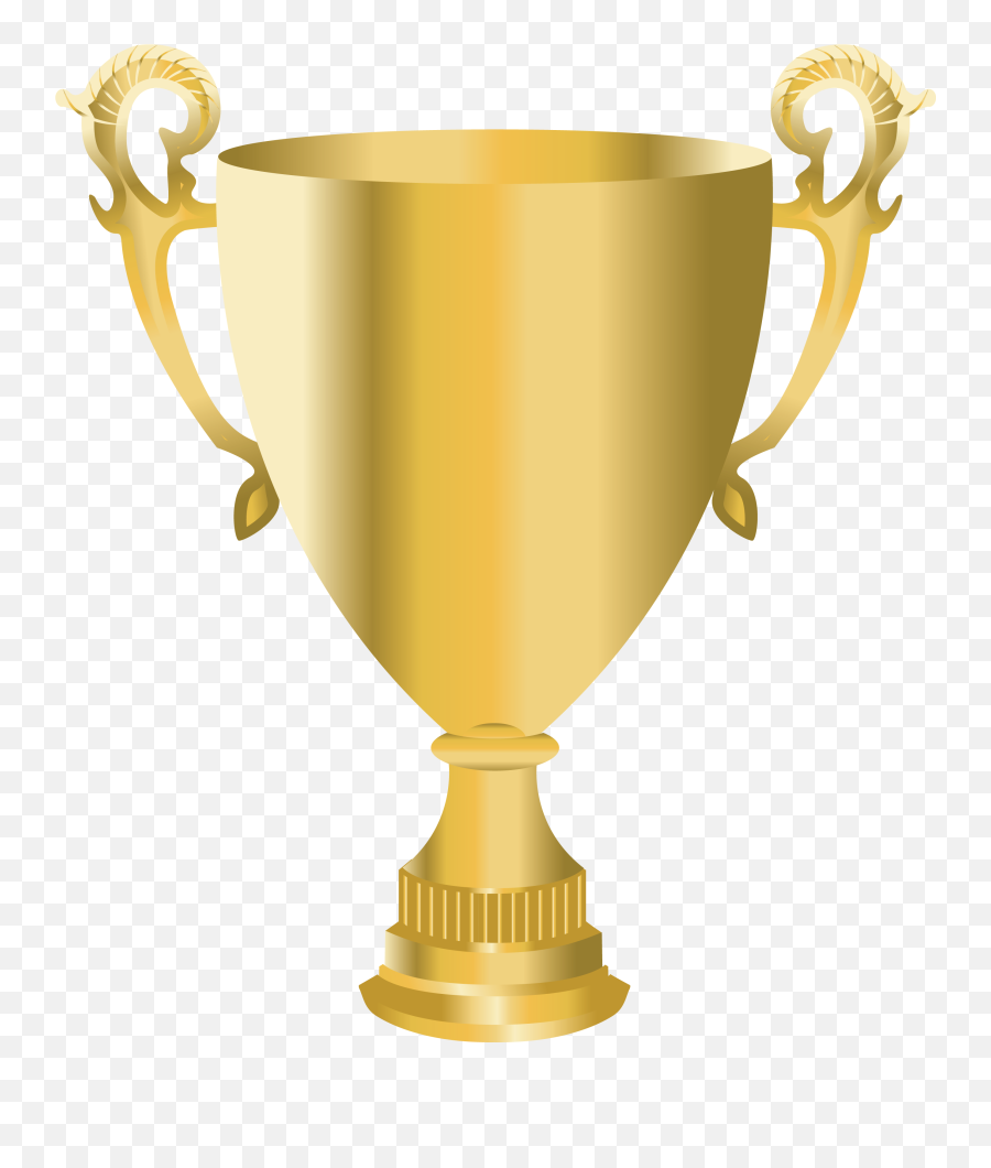 Golden Cup Trophy Picture Clipart - Transparent Background Trophy Clip Art Emoji,Trophy Clipart