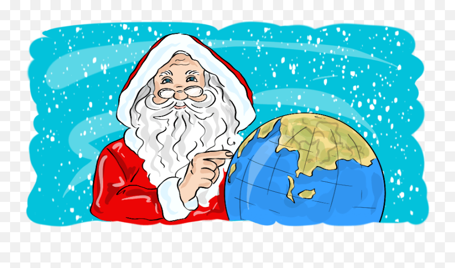 Looking For Fun Christmas Traditions Origin Of - Santa Claus Emoji,Christmas Caroling Clipart