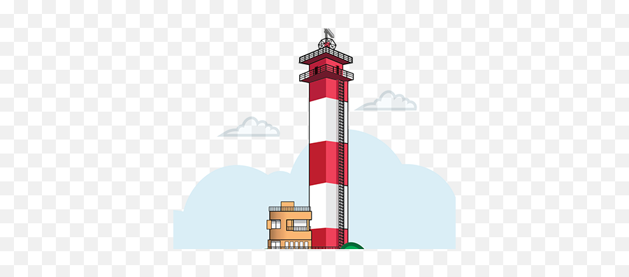 Chennai Illustrator Projects Photos Videos Logos - Beacon Emoji,Lighthouse Logos