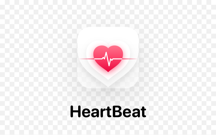 Heart Beat App - Language Emoji,Heartbeat Logo