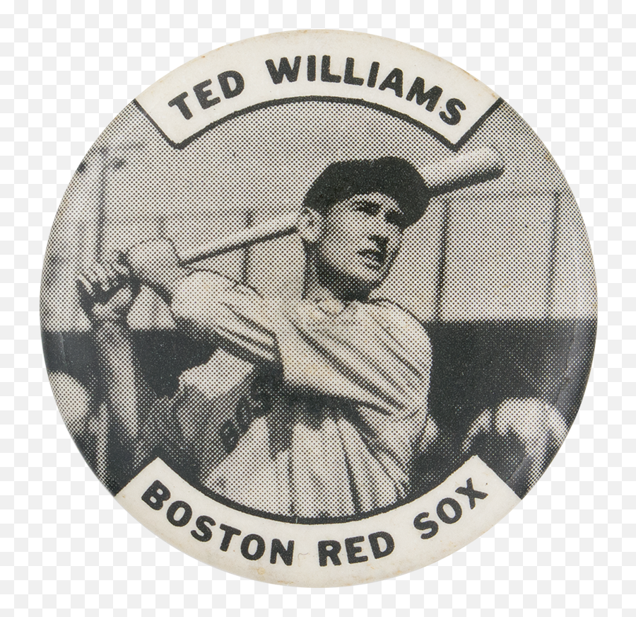 Ted Williams Boston Red Sox Busy Beaver Button Museum Emoji,Boston Red Sox Png