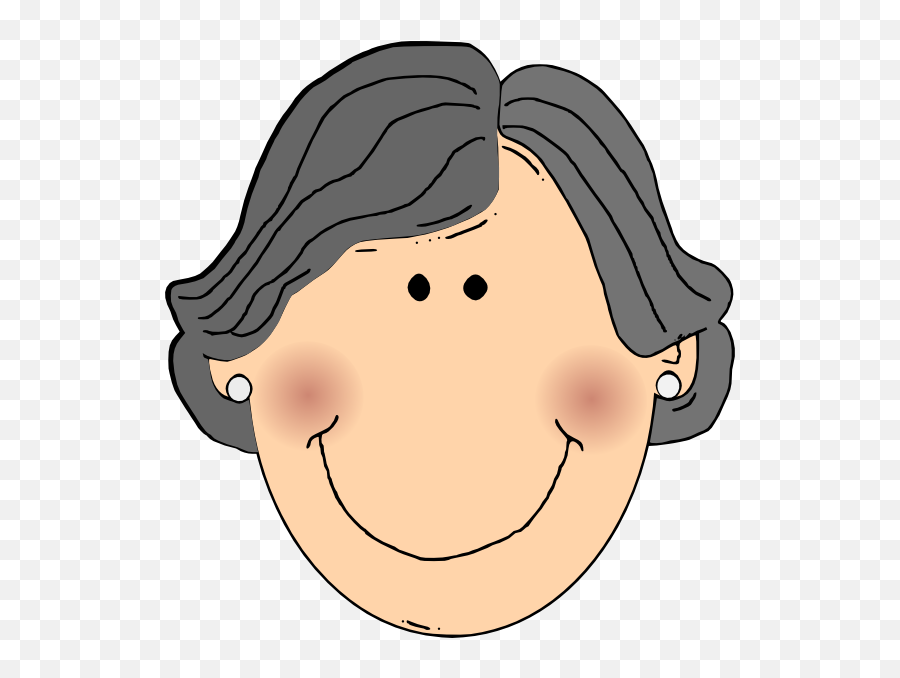 Grandma At Getdrawings Com - Cartoon Grandma Face Png Emoji,Grandma Clipart