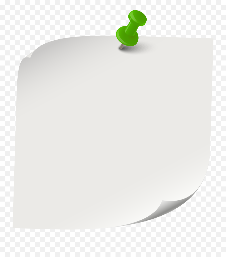 White Sticky Note Png Clip Art - Best Web Clipart Clip Art Emoji,Postit Note Clipart