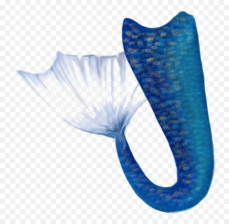 Blue - Blue Mermaid Tail Png Emoji,Mermaid Tail Clipart