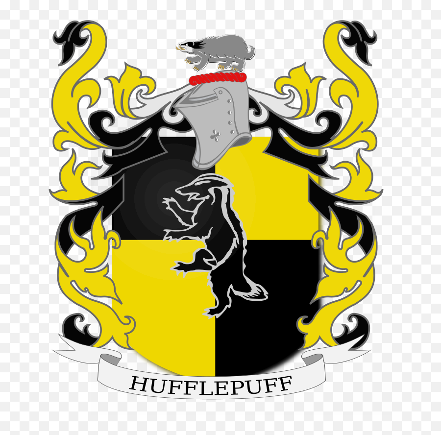 Hufflepuff Crest - Automotive Decal Emoji,Hufflepuff Logo