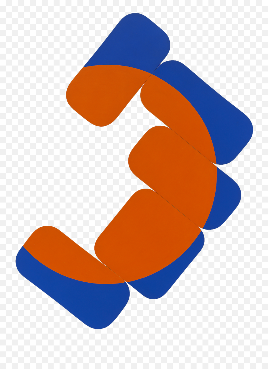 U2013 Art021 Emoji,Red Blue And Orange Logo
