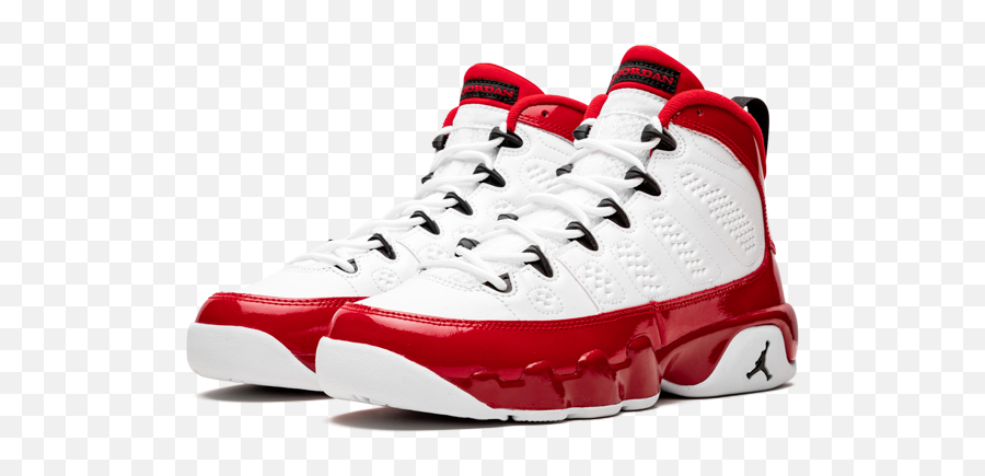 Air Jordan 9 Retro Gs Gym Red - Stadium Goods In 2020 Emoji,Red Jordan Logo