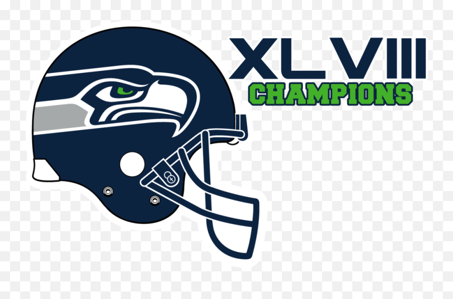 Seahawks 2014 Superbowl Champions Psd Official Psds Emoji,Seahawks Helmet Logo