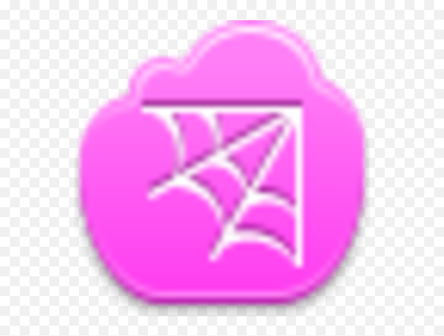 Free Pink Cloud Spider Web Free Images At Clkercom Emoji,Pink Cloud Png
