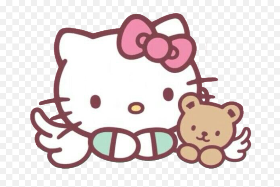 Download Some Cute Hello Kitty Transparents I Made - Good Emoji,Cute Stickers Png