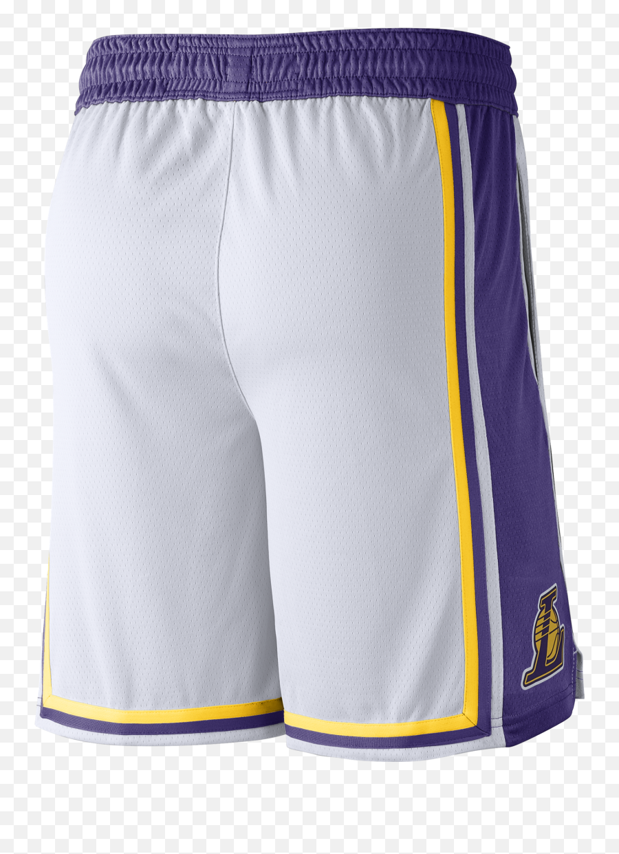 Nike Nba Los Angeles Lakers Swingman Home Shorts For 5000 Emoji,Nike Logo Shorts