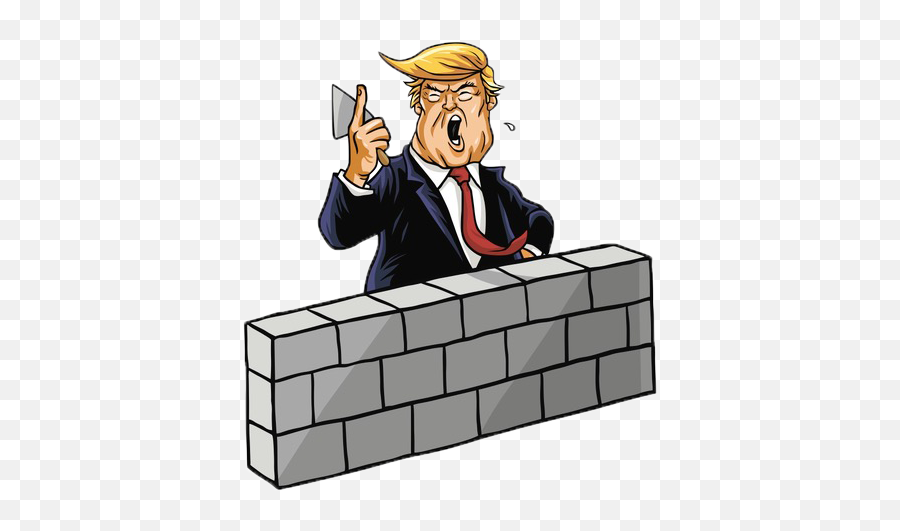 The Future Of Immigration Law - Donald Trump Clipart Emoji,Trump Clipart