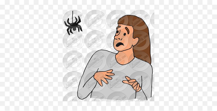 Scared Picture For Classroom Therapy Use - Great Scared Confusion Emoji,Scared Clipart