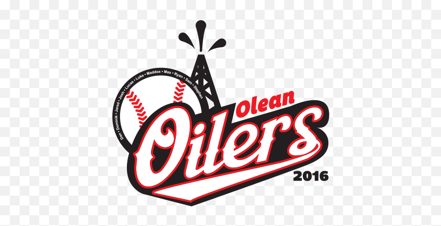 Olean Oilers Emoji,Oilers Logo