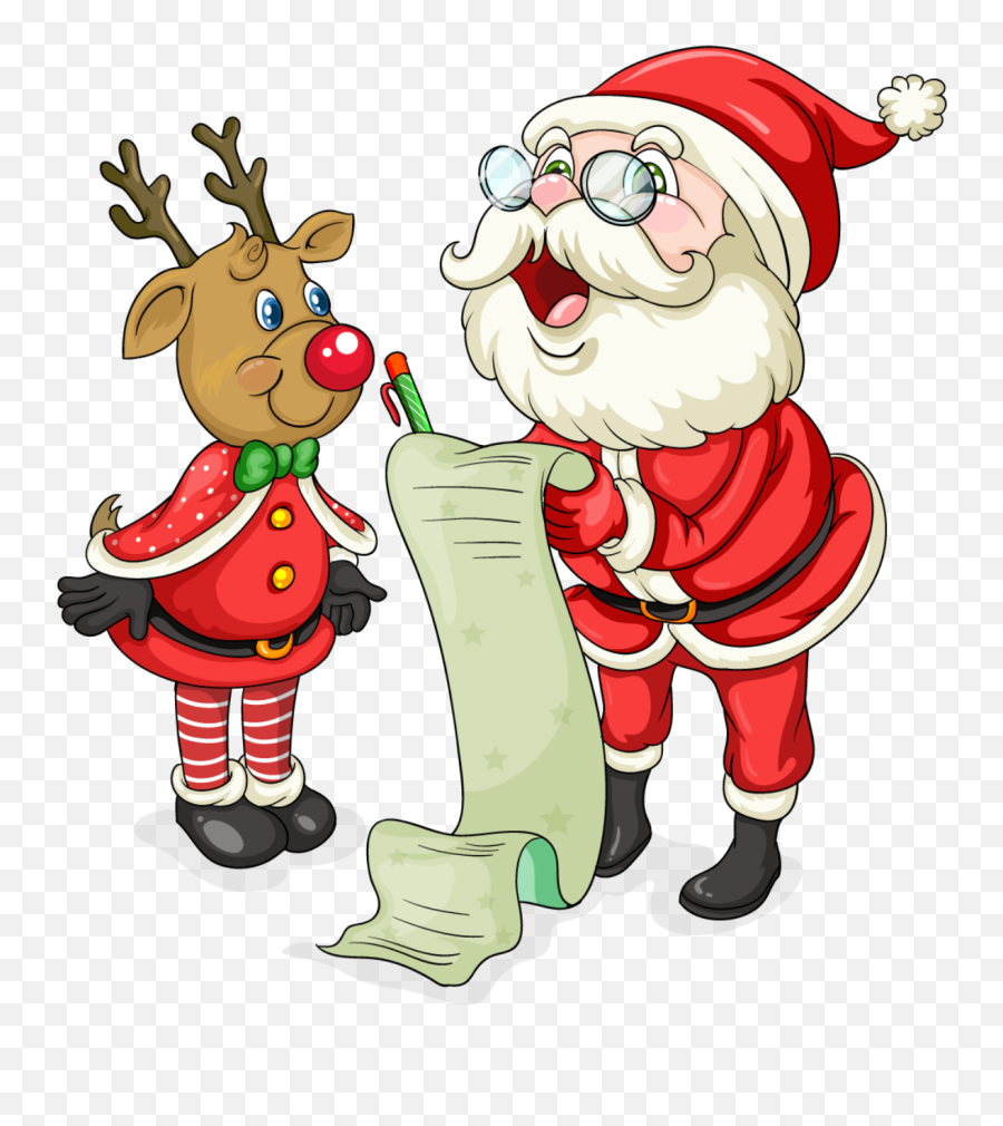 Cute Santa Christmas Clipart Santa Christmas - Cute Santa Cute Santa Christmas Clip Art Emoji,Cute Christmas Clipart