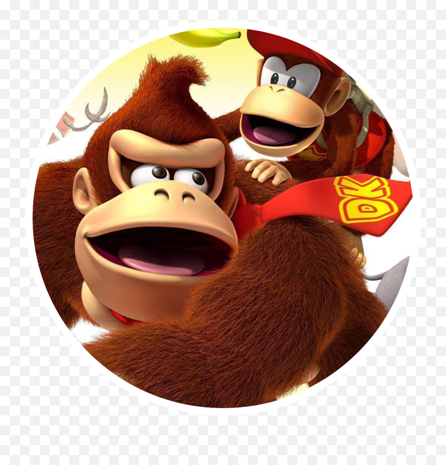Donkey Kong Countrys Soundtrack - Draw Diddy Kong And Donkey Kong Emoji,Donkey Kong Country Logo