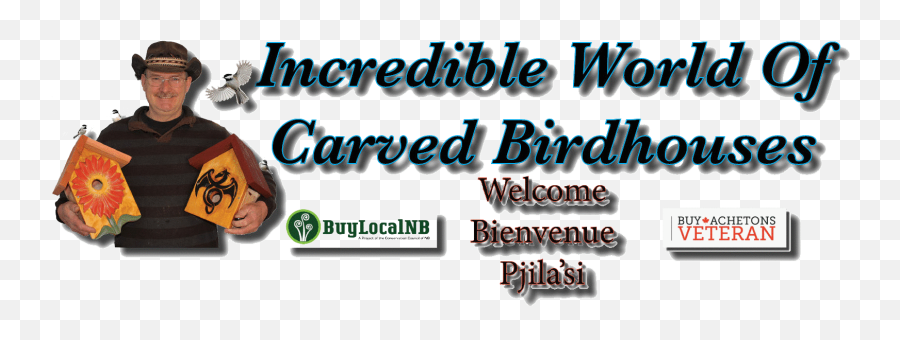 Incredable Carved Birdhouses Darkwood Woodcarving - Language Emoji,Birdhouse Logo
