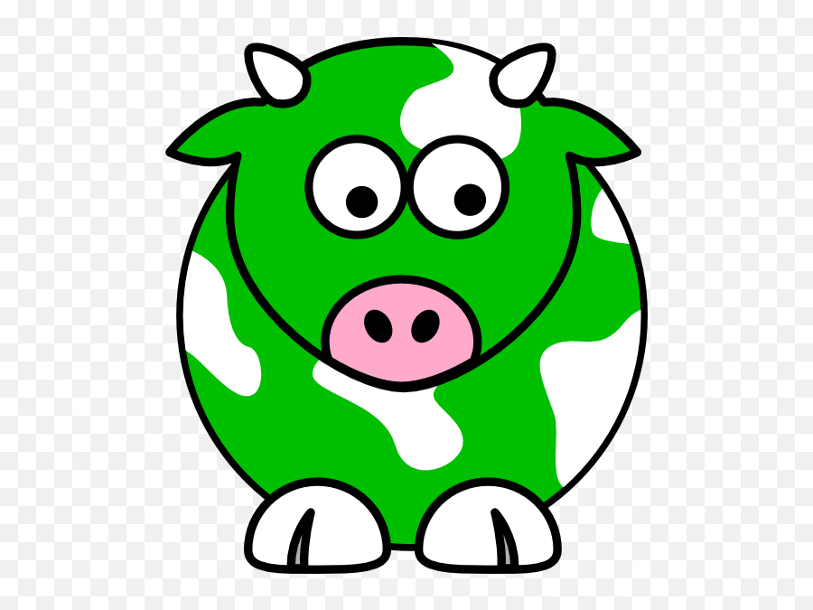 Black White Cow Cartoon Transparent Cartoon - Jingfm White And Green Cow Emoji,Cow Clipart Black And White