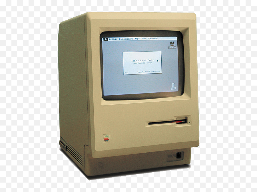 Steve Jobs And The Company He Founded - Original Macintosh Emoji,Apple Logo History
