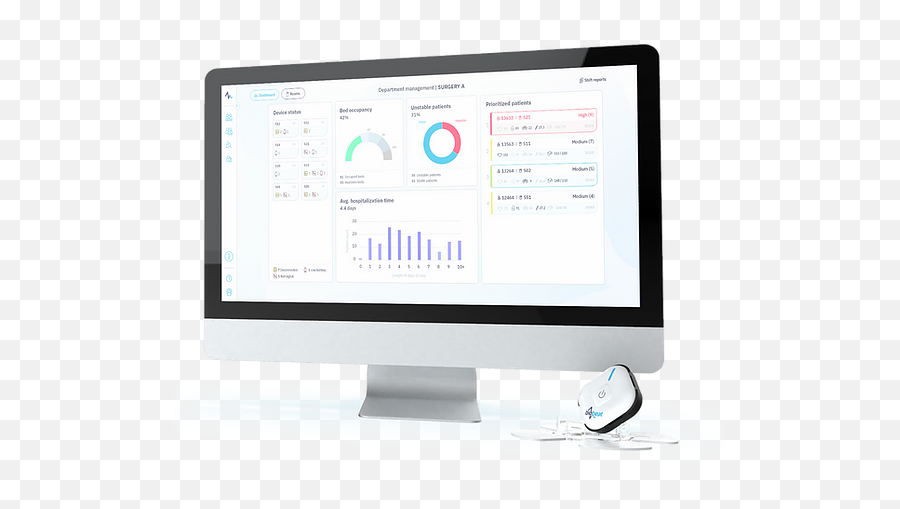 Biobeat Medical Smart - Monitoring Office Equipment Emoji,Monitor Png