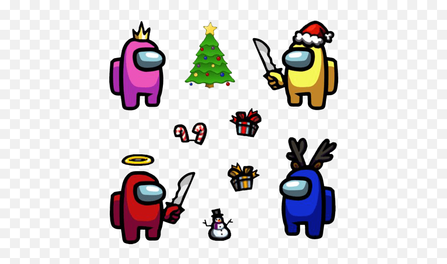 Among Us Png - Among Us New Year Emoji,Png Image