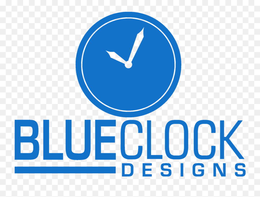 Design Blue Clock Designs - Extenders Emoji,Clock Logo